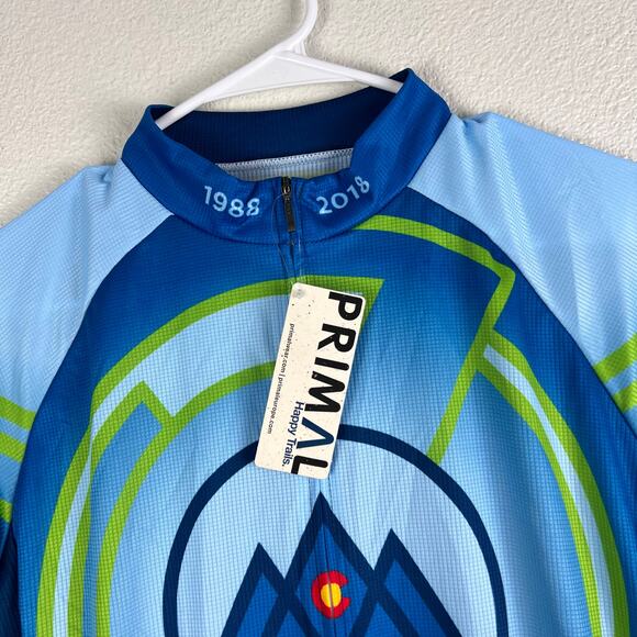Primal Triple Bypass 30 Years Cycling Jersey Men’s Medium NWT - Picture 2 of 5